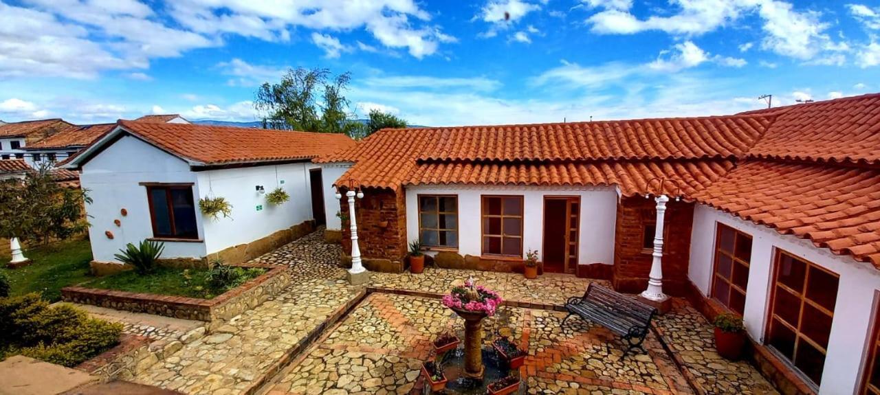 Hotel Santiago Diaz Piedrahita Villa de Leyva Exterior foto